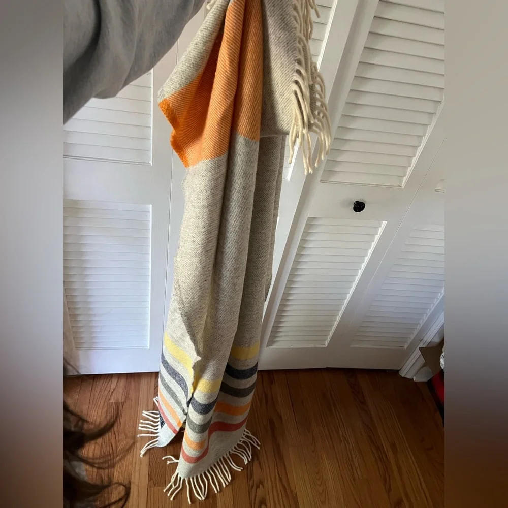 West elm faribault woolen mills wool blanket